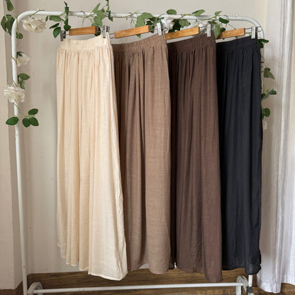 Gorgeous linen skirts