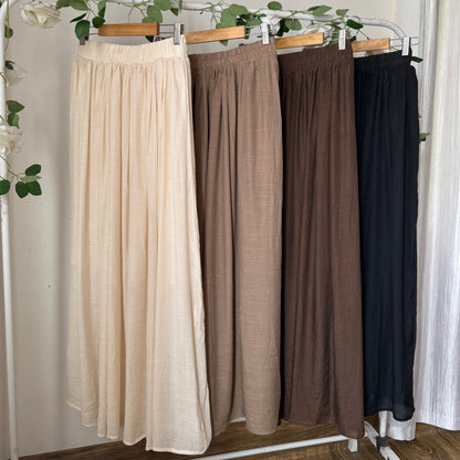 Gorgeous linen skirts