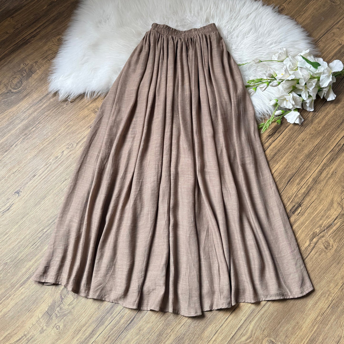 Gorgeous linen skirts