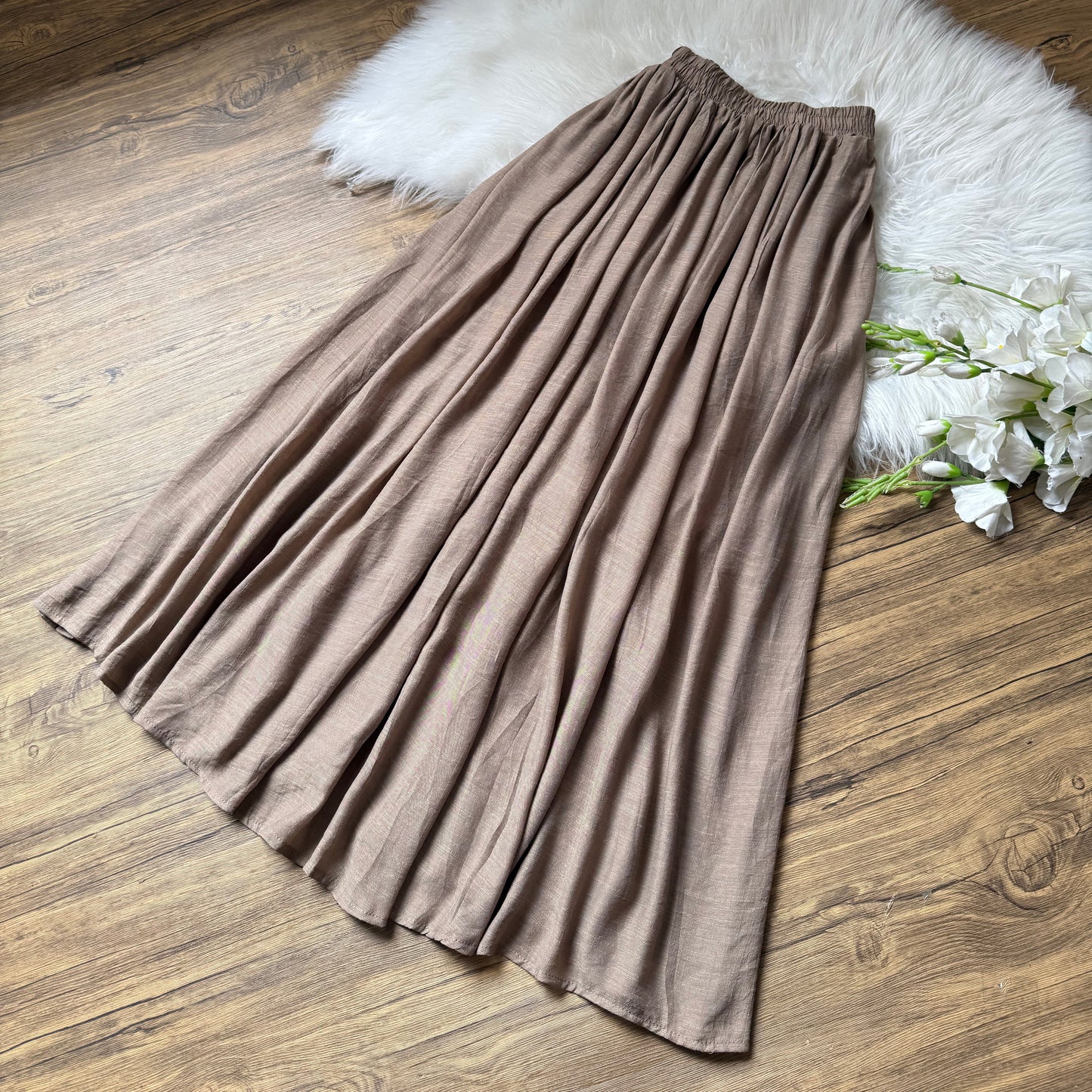 Gorgeous linen skirts