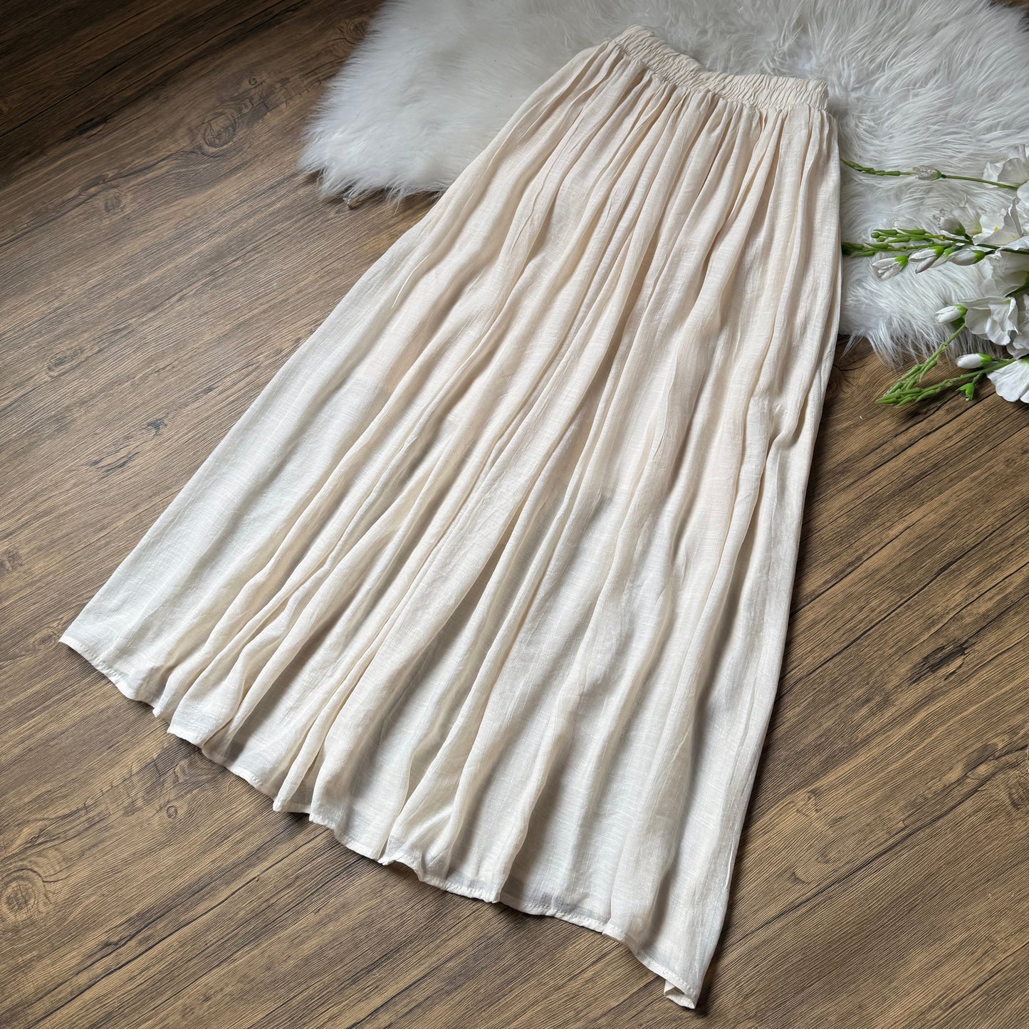 Gorgeous linen skirts
