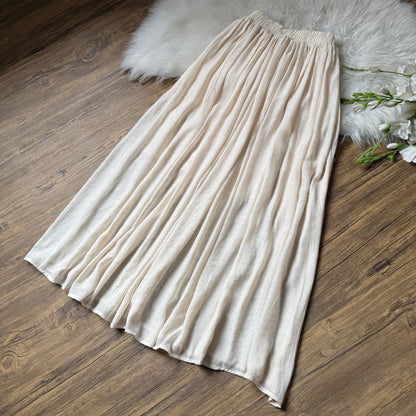 Gorgeous linen skirts