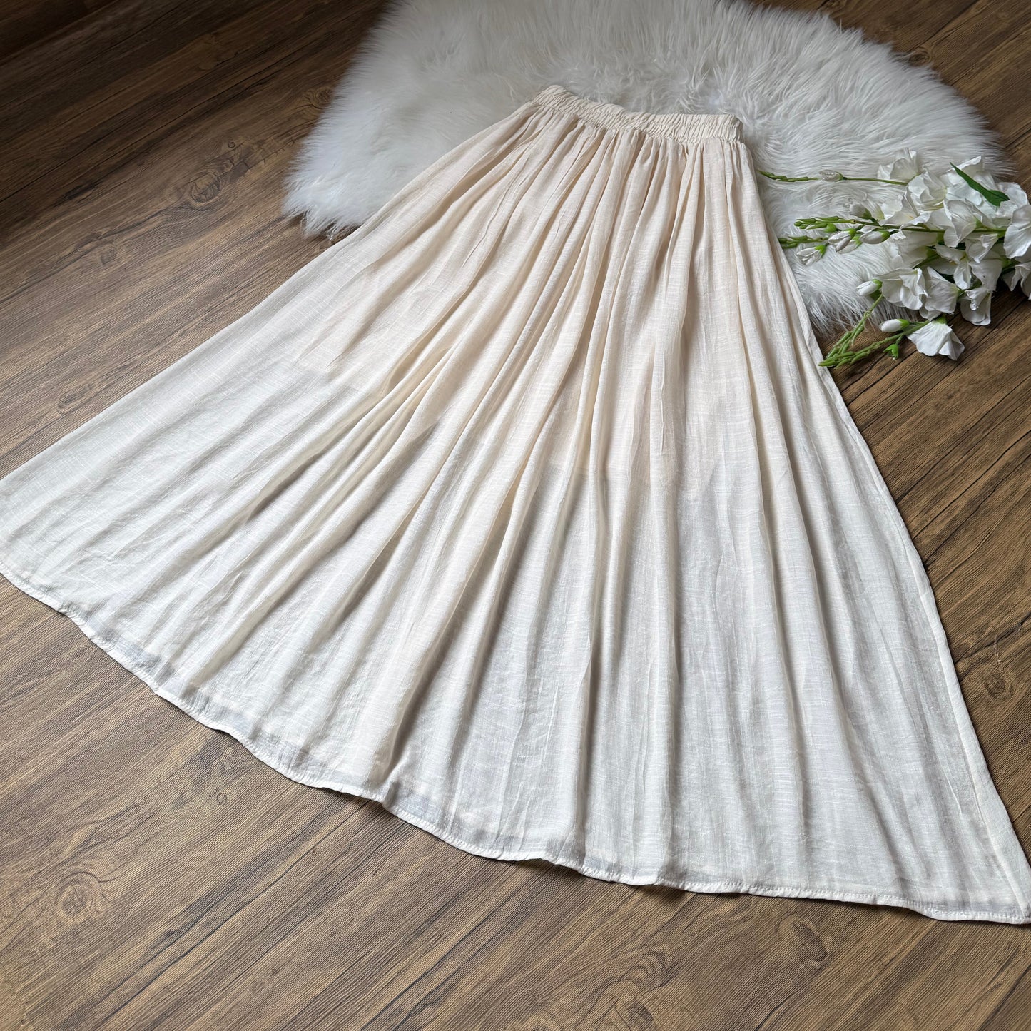 Gorgeous linen skirts