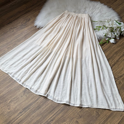 Gorgeous linen skirts