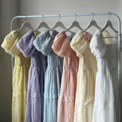 Gorgeous eyelet summer dresses