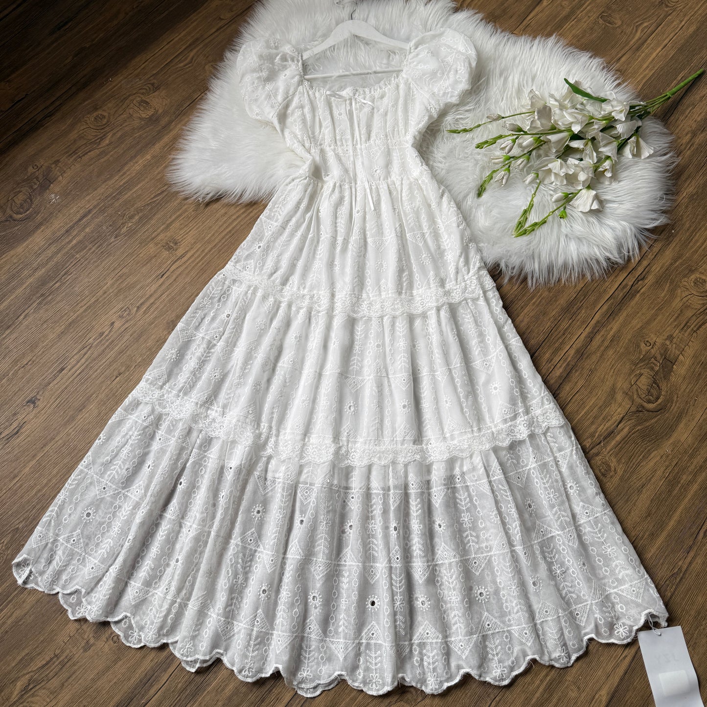 Gorgeous eyelet summer dresses