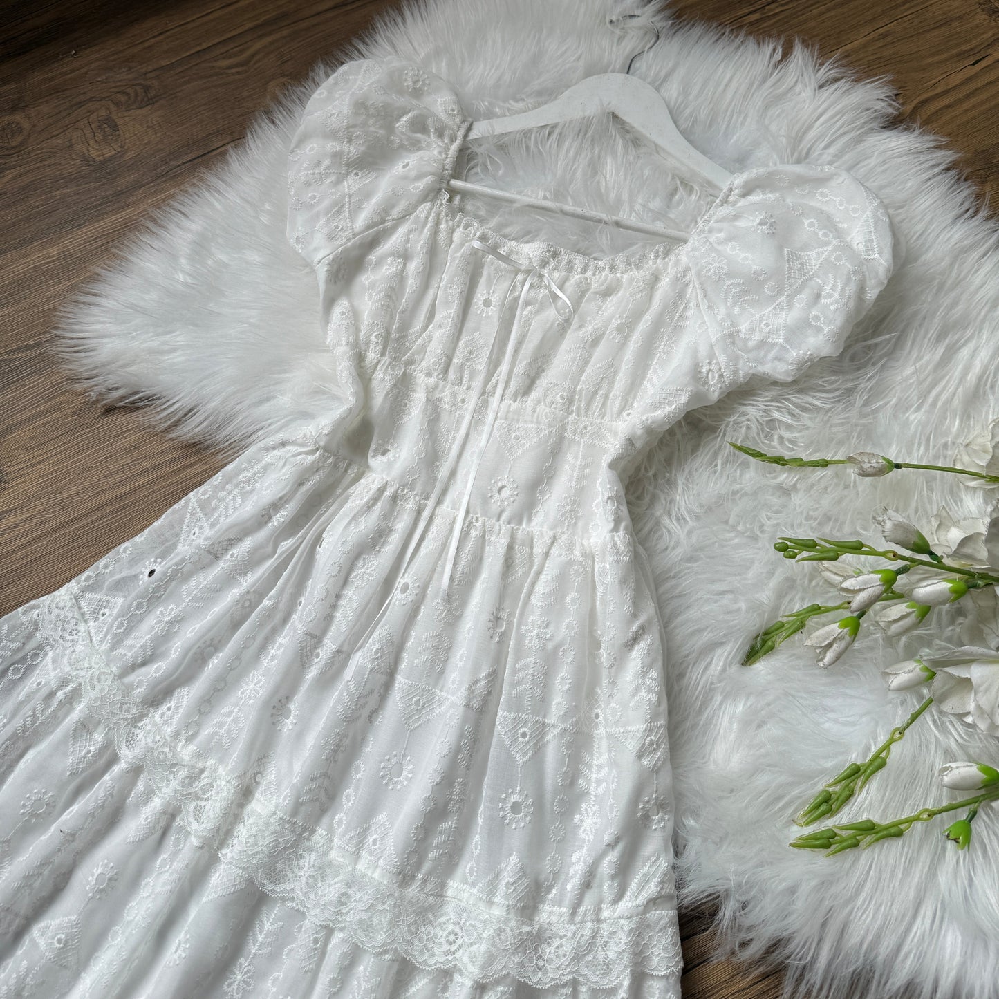 Gorgeous eyelet summer dresses