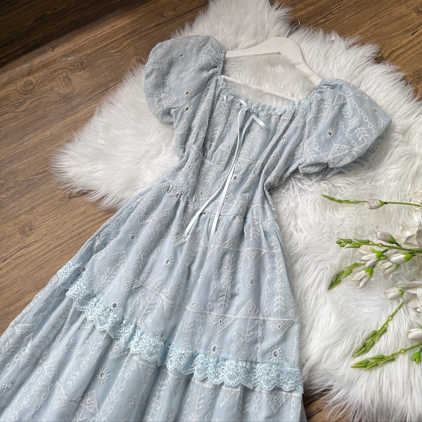 Gorgeous eyelet summer dresses