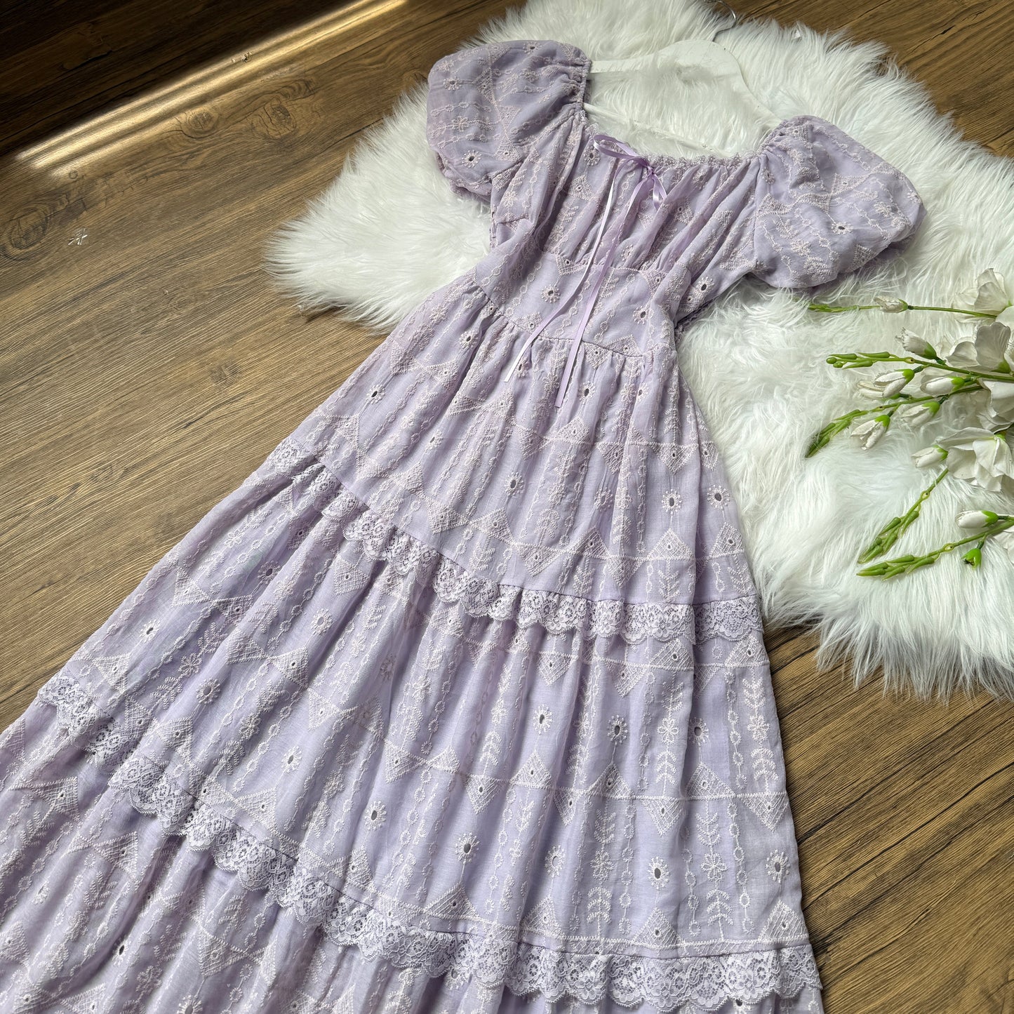 Gorgeous eyelet summer dresses
