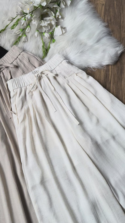 High waist Linen pants