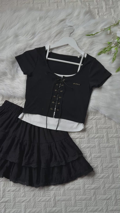 Skirt top