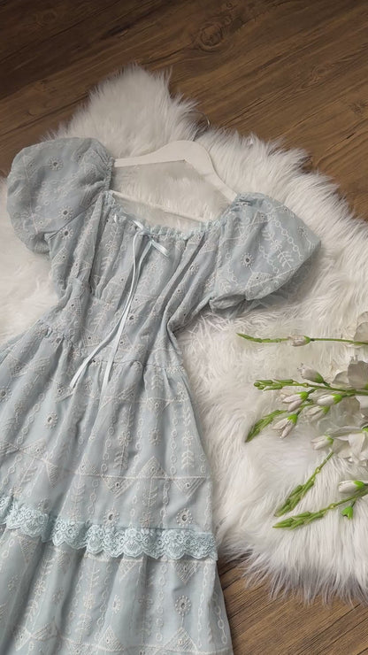 Gorgeous eyelet summer dresses