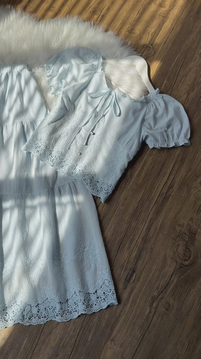 Gorgeous Lace detailed co-ord set