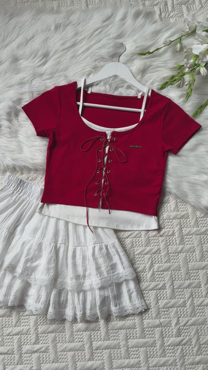 Skirt top
