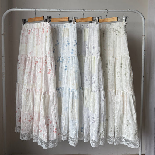 Gorgeous floral lace detailed skirts