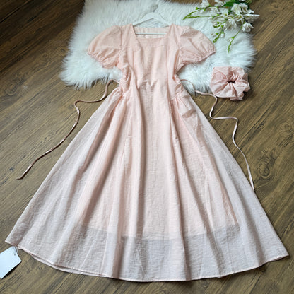 Gorgeous Puff Sleeve Cottagecore Summer Dress