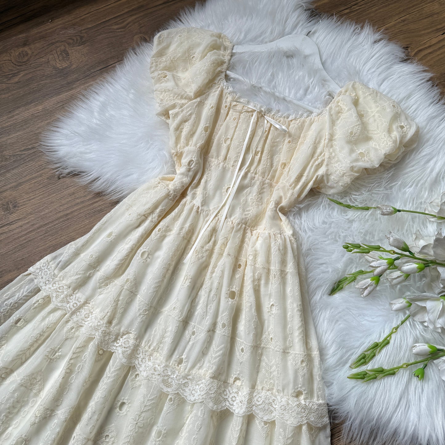 Gorgeous eyelet summer dresses