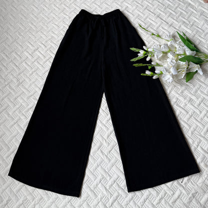 High waist linen pants