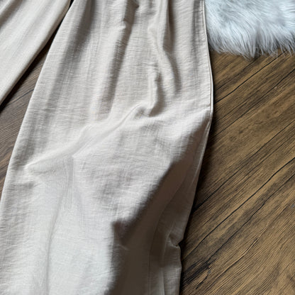 Gorgeous High waist belted Linen pants