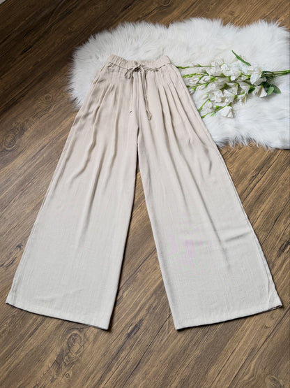 High waist Linen pants