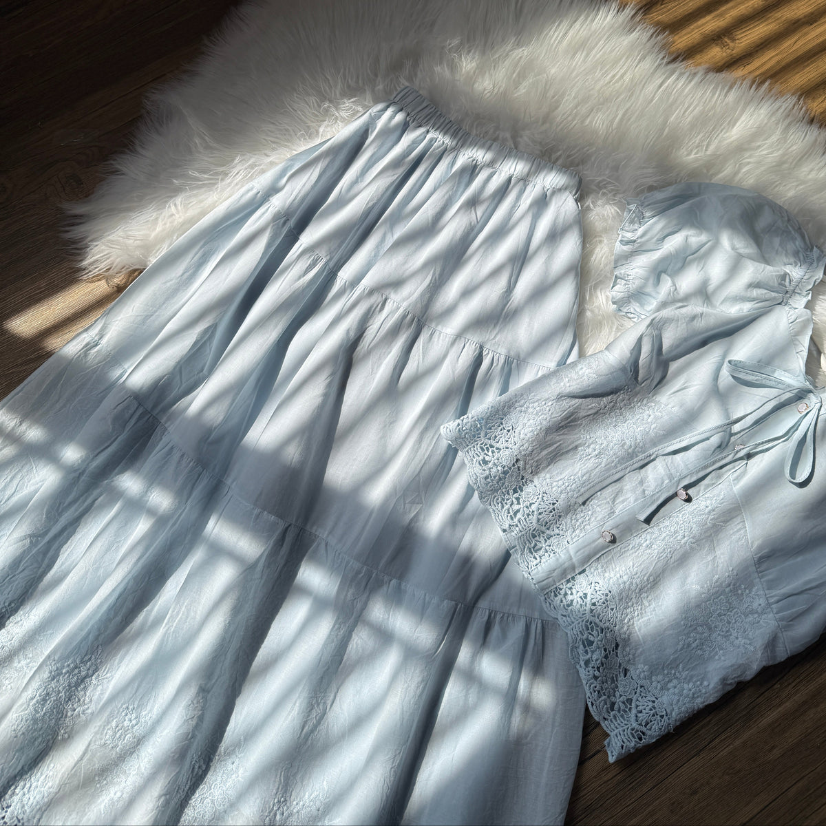 Gorgeous Lace detailed co-ord set