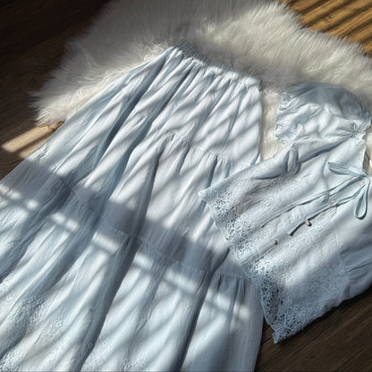 Gorgeous Lace detailed co-ord set