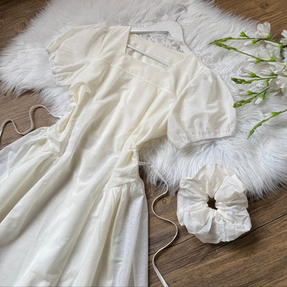 Gorgeous Puff Sleeve Cottagecore Summer Dress