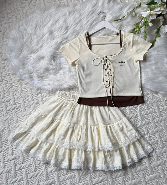 Cutest skirt-top