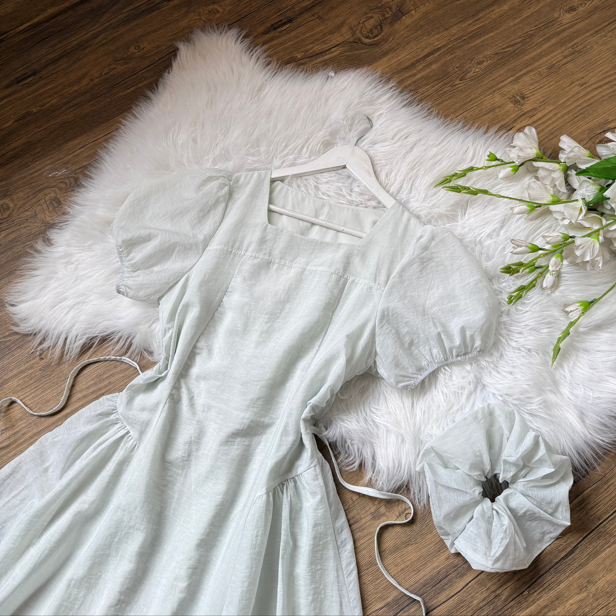 Gorgeous Puff Sleeve Cottagecore Summer Dress