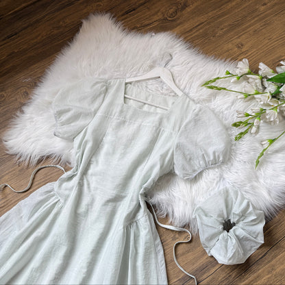 Gorgeous Puff Sleeve Cottagecore Summer Dress