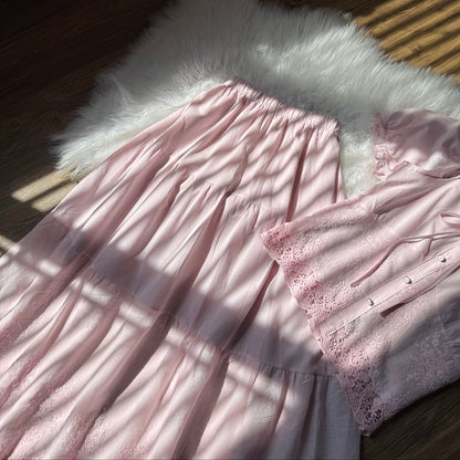 Gorgeous Lace detailed co-ord set