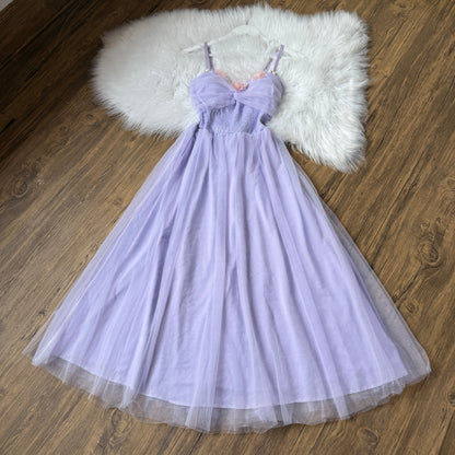 Ethereal Blossom Tulle Gown