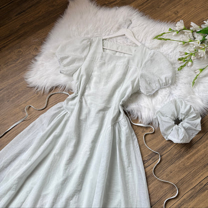 Gorgeous Puff Sleeve Cottagecore Summer Dress