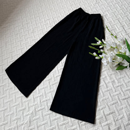 High waist linen pants