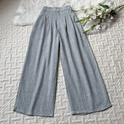 High Waist Linen Pants