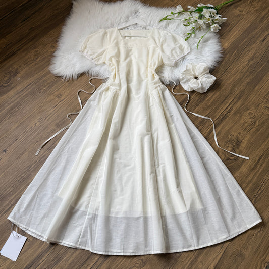 Gorgeous Puff Sleeve Cottagecore Summer Dress