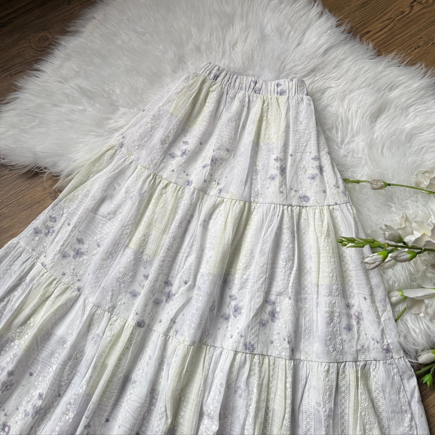 Gorgeous floral lace detailed skirts