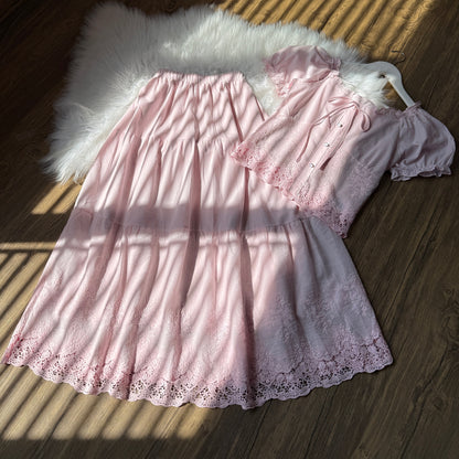 Gorgeous Lace detailed co-ord set