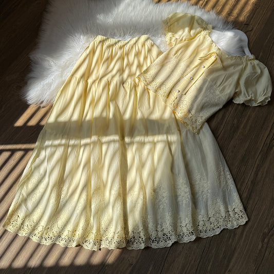 Gorgeous Lace detailed co-ord set