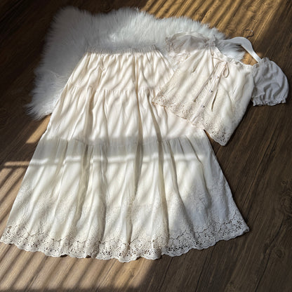 Gorgeous Lace detailed co-ord set