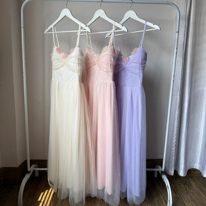 Ethereal Blossom Tulle Gown