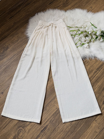 High waist Linen pants
