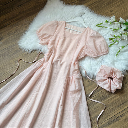 Gorgeous Puff Sleeve Cottagecore Summer Dress
